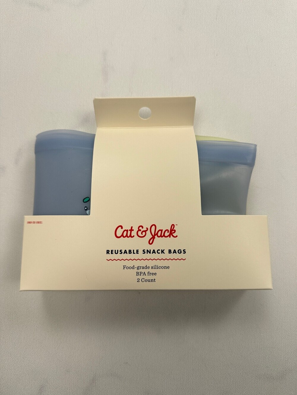 Cat & Jack Reusable Snack Bags Multi Modern Minimalist
